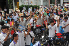 20110716_陽光彰化樂活100-鐵馬傳書香開卷啟程大會